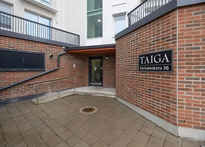 아파트 Koda Taiga South - Parking & View 로바니에미